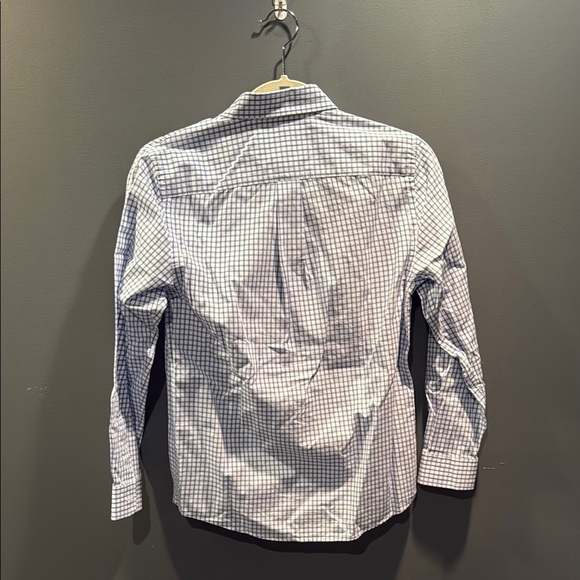 Boy’s Vineyard Vines Blue Checkered Shirt - Picture 2 of 4